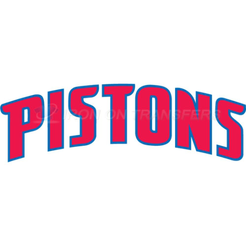 Detroit Pistons Iron-on Stickers (Heat Transfers)NO.993